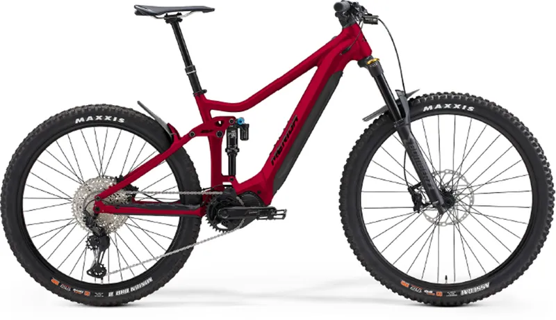 Merida eOne-Sixty 700 Electric Bike in Red